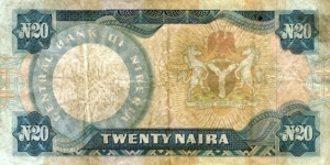 Banknote from Nigeria