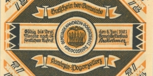 Banknote from Germany