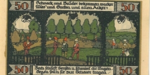 Notgeld:
Ballenstedt am Harz Banknote