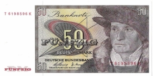 50 Mark(Reserve Notes for Western Germany/ Modern Reprint) Banknote