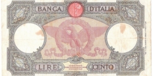 Banknote from Italy