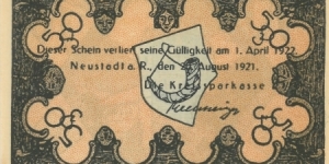 Banknote from Germany