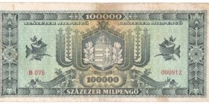 Banknote from Hungary