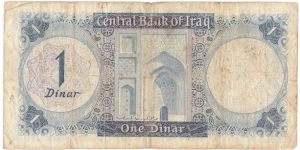 Banknote from Iraq