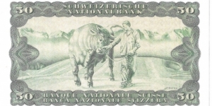 Banknote from Switzerland