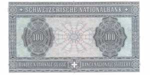 Banknote from Switzerland