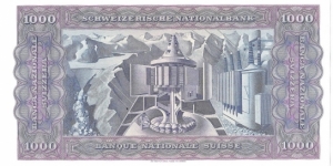 Banknote from Switzerland