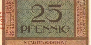 Notgeld:
Ansbach Banknote