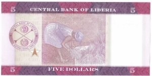 Banknote from Liberia