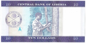 Banknote from Liberia