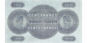 Banknote from Switzerland