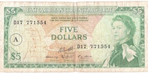 5 Dollars Banknote