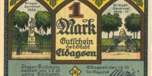 Banknote from Germany