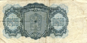 Banknote from Czech Republic