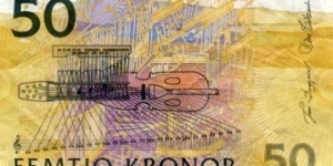 Banknote from Sweden