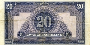 Banknote from Austria