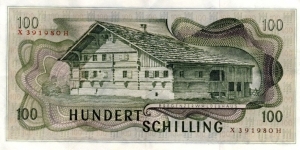 Banknote from Austria