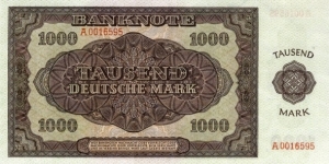 Banknote from Germany