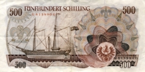 Banknote from Austria