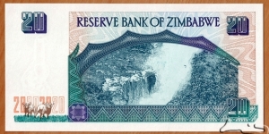 Banknote from Zimbabwe