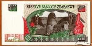 Banknote from Zimbabwe