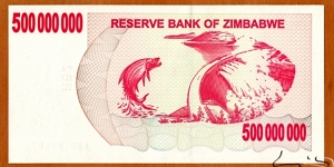 Banknote from Zimbabwe