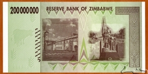 Banknote from Zimbabwe