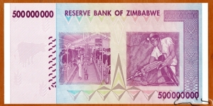 Banknote from Zimbabwe