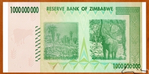 Banknote from Zimbabwe