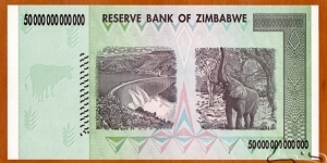 Banknote from Zimbabwe