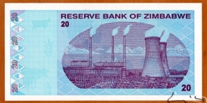 Banknote from Zimbabwe