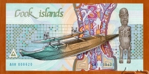 Banknote from Cook Islands