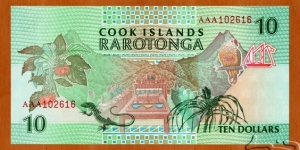 Banknote from Cook Islands