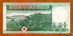 Banknote from Tonga