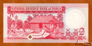 Banknote from Tonga