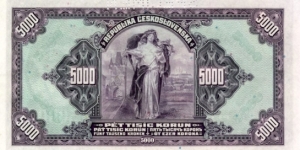 Banknote from Czech Republic