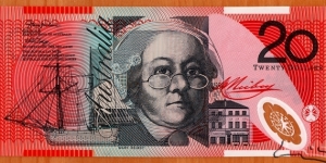 Australia | 
20 Dollars, 2006 | 

Obverse: Portrait of Mary Reibey (1777-1855), Schooner 
