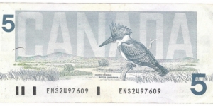 Banknote from Canada