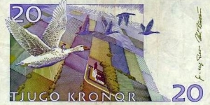 Banknote from Sweden