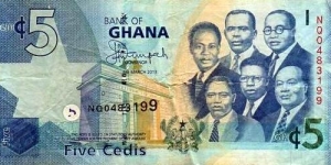 5 Cedis Banknote