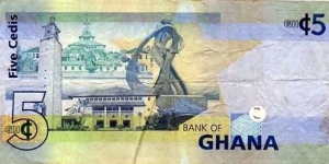 Banknote from Ghana