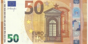 EU-BN 50 Euro 2017 Banknote