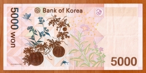 Banknote from Korea - South