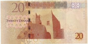 Banknote from Libya