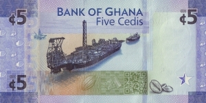 Banknote from Ghana