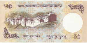 Banknote from Bhutan