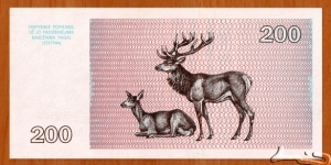 Banknote from Lithuania