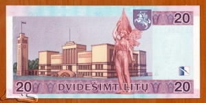 Banknote from Lithuania