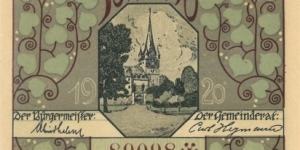 Banknote from Germany