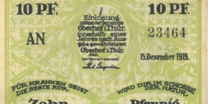 Banknote from Germany